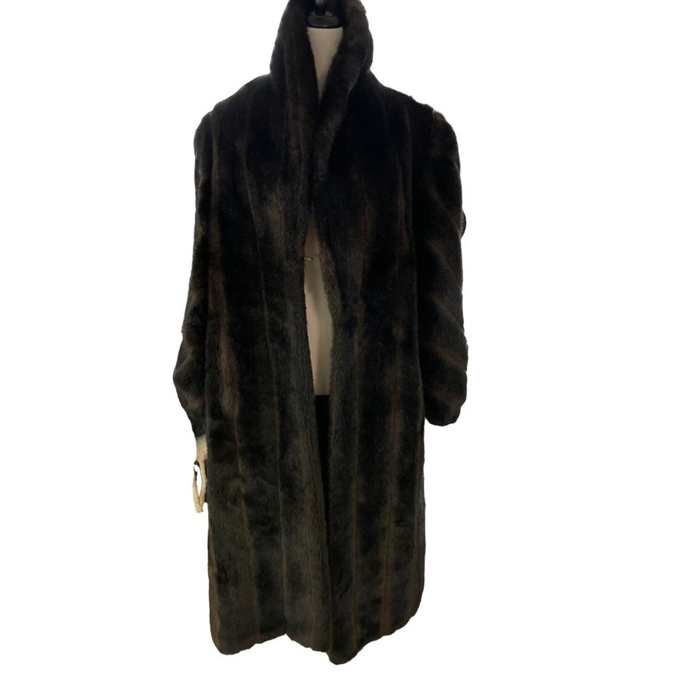 Brown‎ fur coat
